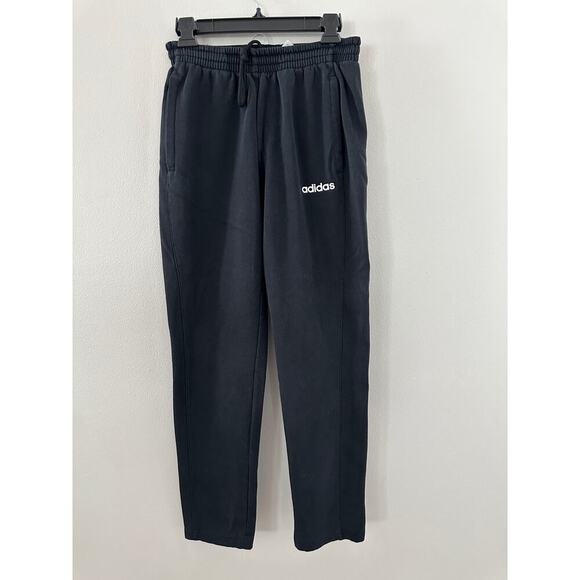 Adidas Black Athletic Tapered Leg, sz Small - Picture 1 of 4